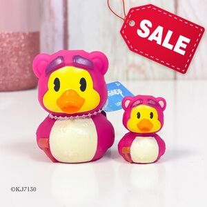 Duckalooz Disney Pixar Lotso Bear Toy Story Rubber Duck Jeep Ducking Set NWT